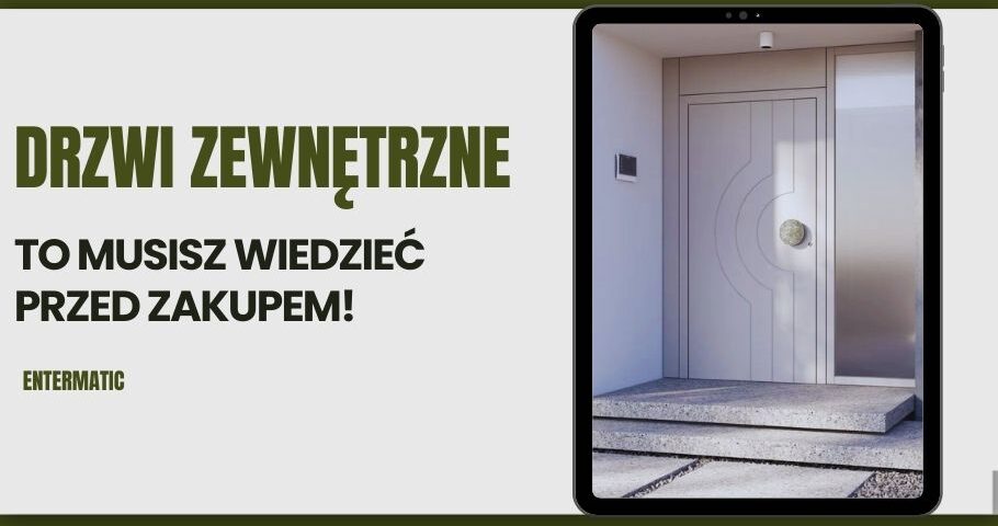 Drzwi zewnętrzne aluminiowe