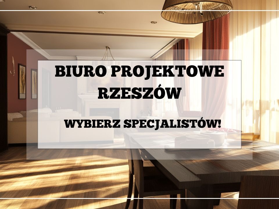 Biuro projektowe Rzeszów
