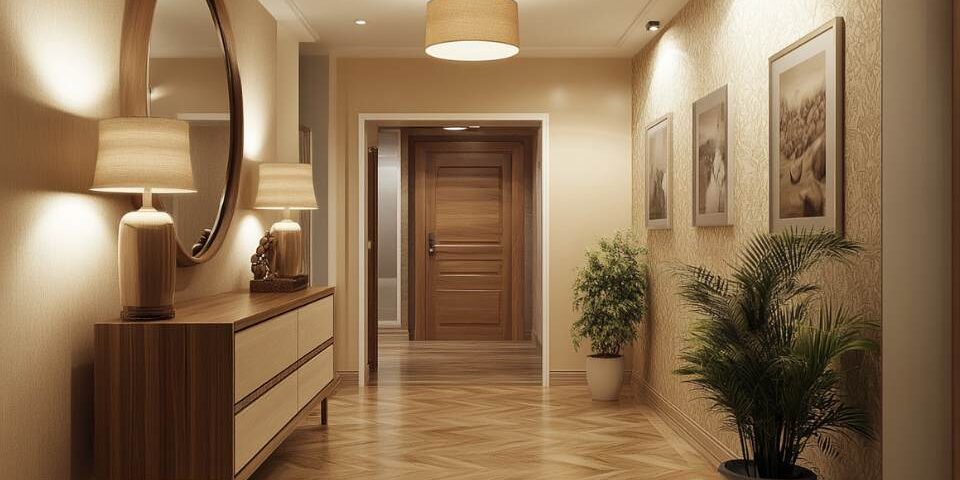 Lustro w przedpokoju