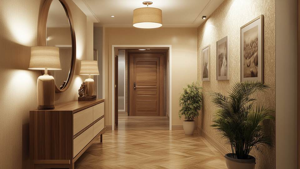 Lustro w przedpokoju