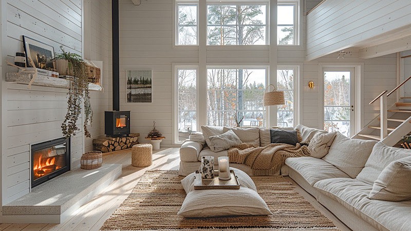 Wnętrze urządzone w stylu skandynawskim/fot. darymex.pl