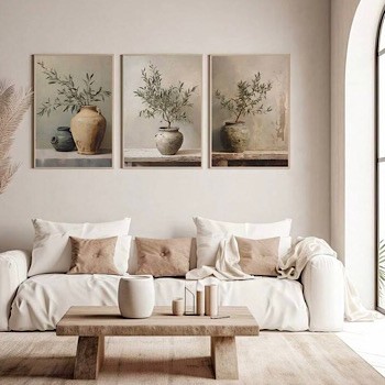 Salon urządzony w stylu skandynawskim/fot. shein.com