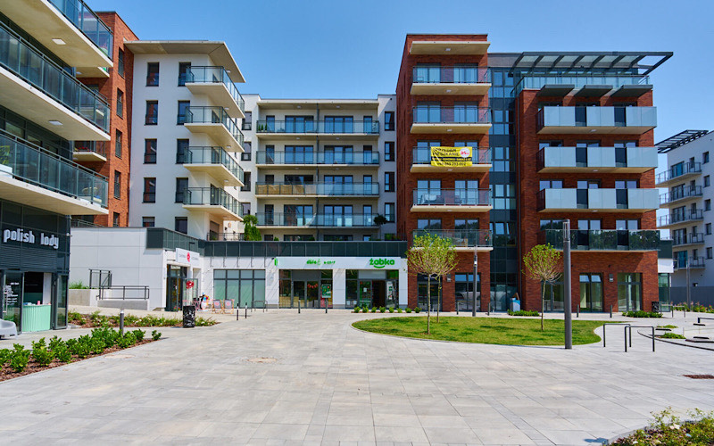 Sklepy spożywcze na osiedlu/fot. archicom.pl