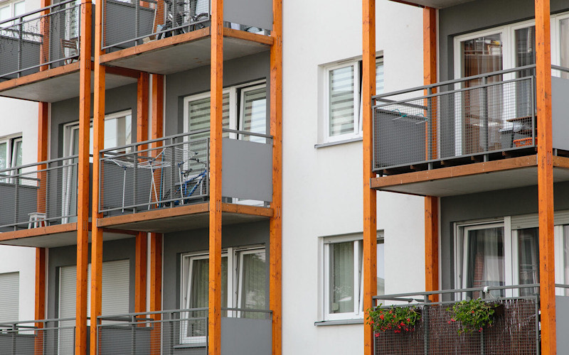 Mieszkania wyposażone w nowoczesne balkony/fot. archicom.pl