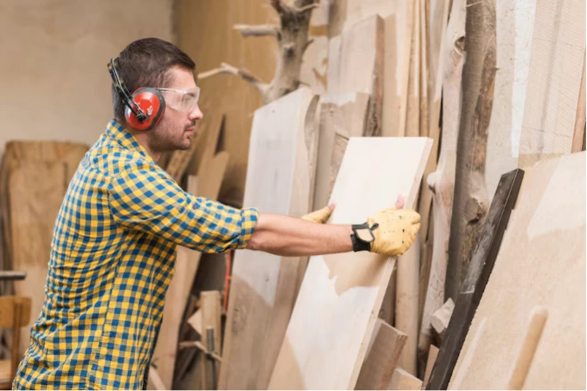 Wykonywanie lamperii ściennej z użyciem drewna