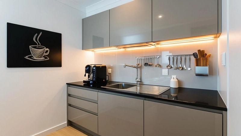 Popularnym sposobem na odświeżenie wyglądu w kuchni są taśmy LED, montowane nad blatem