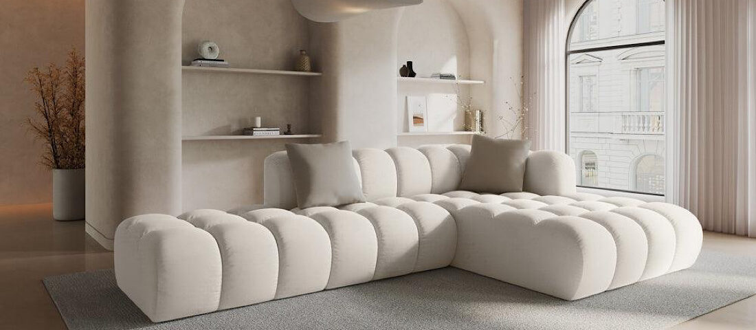 Sofa modułowa we wnętrzu/fot. pl.eyeon.design