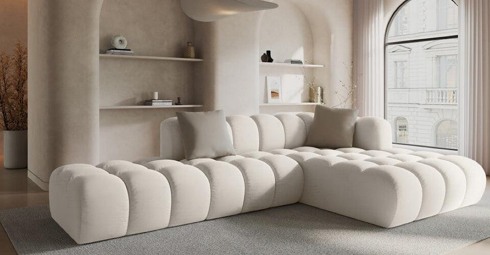 Sofa modułowa we wnętrzu/fot. pl.eyeon.design