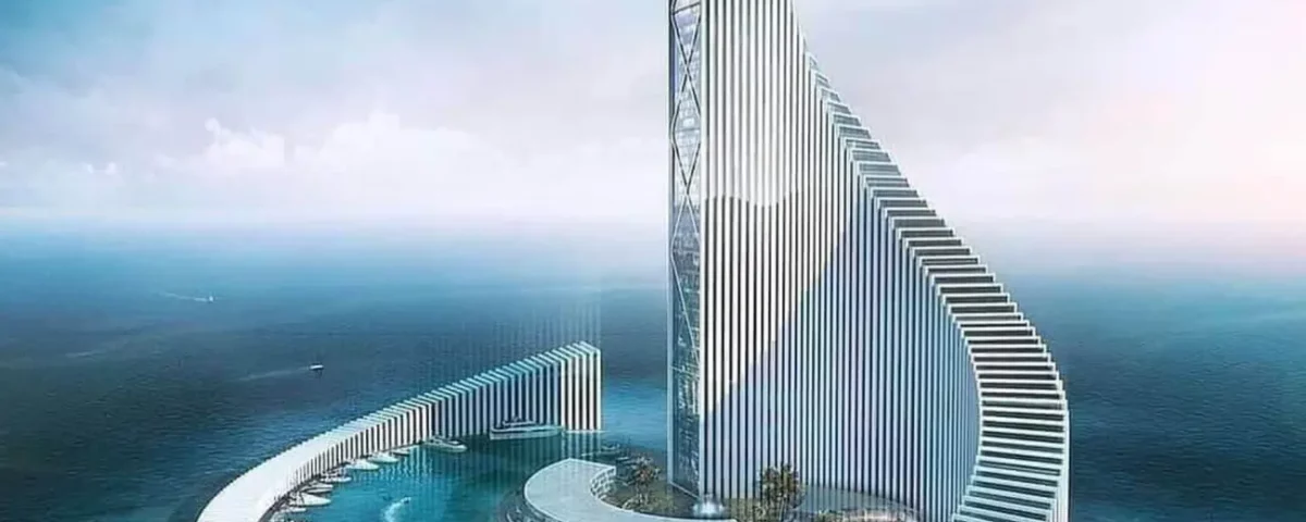 Zanzibar Domino Tower – projekt