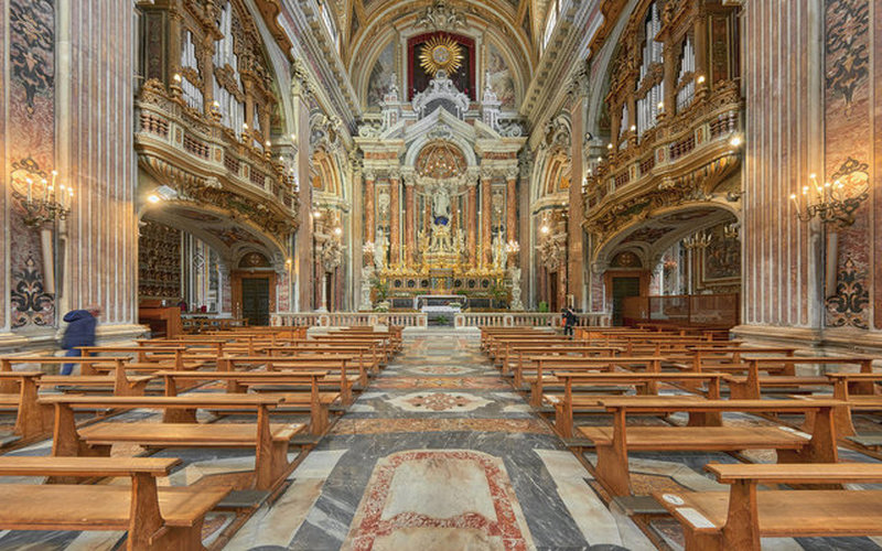 Kościół Gesù Nuovo w Neapolu
Źródło: flickr.com /
Yaroslav Romanenko