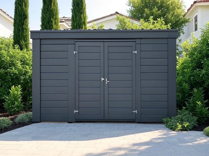 Domek narzędziowy - sprytne rozwiązanie dla porządku i efektywnej pracy na działce