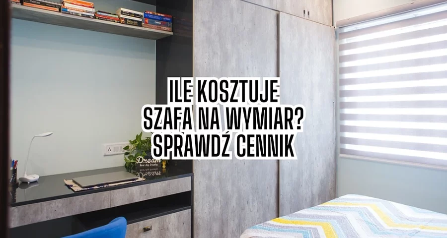 Szafa na wymiar - cennik