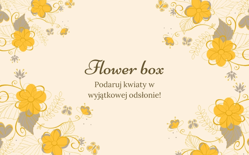 Flower box – stylowe kompozycje kwiatowe w designerskich pudełkach