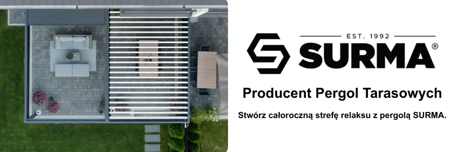 SURMA - Producent pergol tarasowych